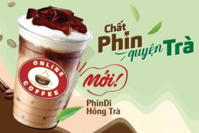 Coffe Online NT ra mắt Phindi hồng trà mới